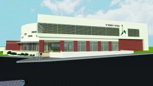 הדמיית מבנה הכושר רחובות